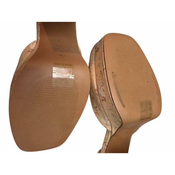 Oasis Society Oslo Floral Block Heel Shoes – Women’s US 9 – Ankle Strap - Picture 15 of 16